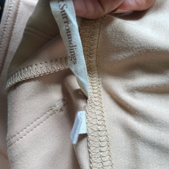 Soft surroundings Ponte Camel Straight Leg Pants - Picture 7 of 8